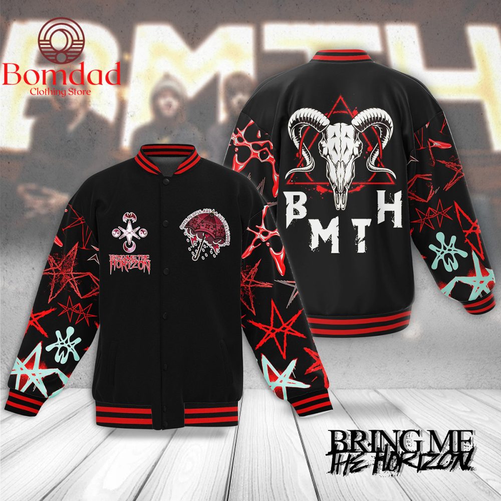 Bring Me The Horizon The Umbrella Bmth Fan Baseball Jacket