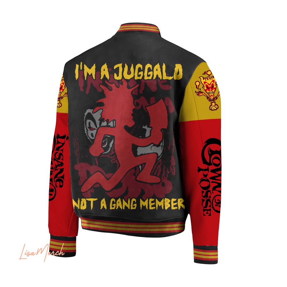 Juggalo Icp Bomber Jacket - Bold Insane Clown Posse Design - Stand Out Style!