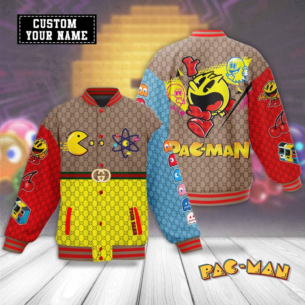 Pac Man New Bomber Baseball Jacket For Fan