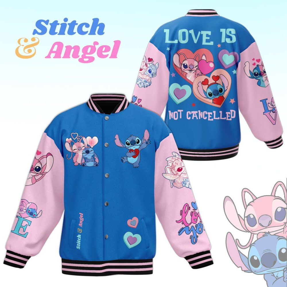 Stitch New Bomber Baseball Jacket For Fan