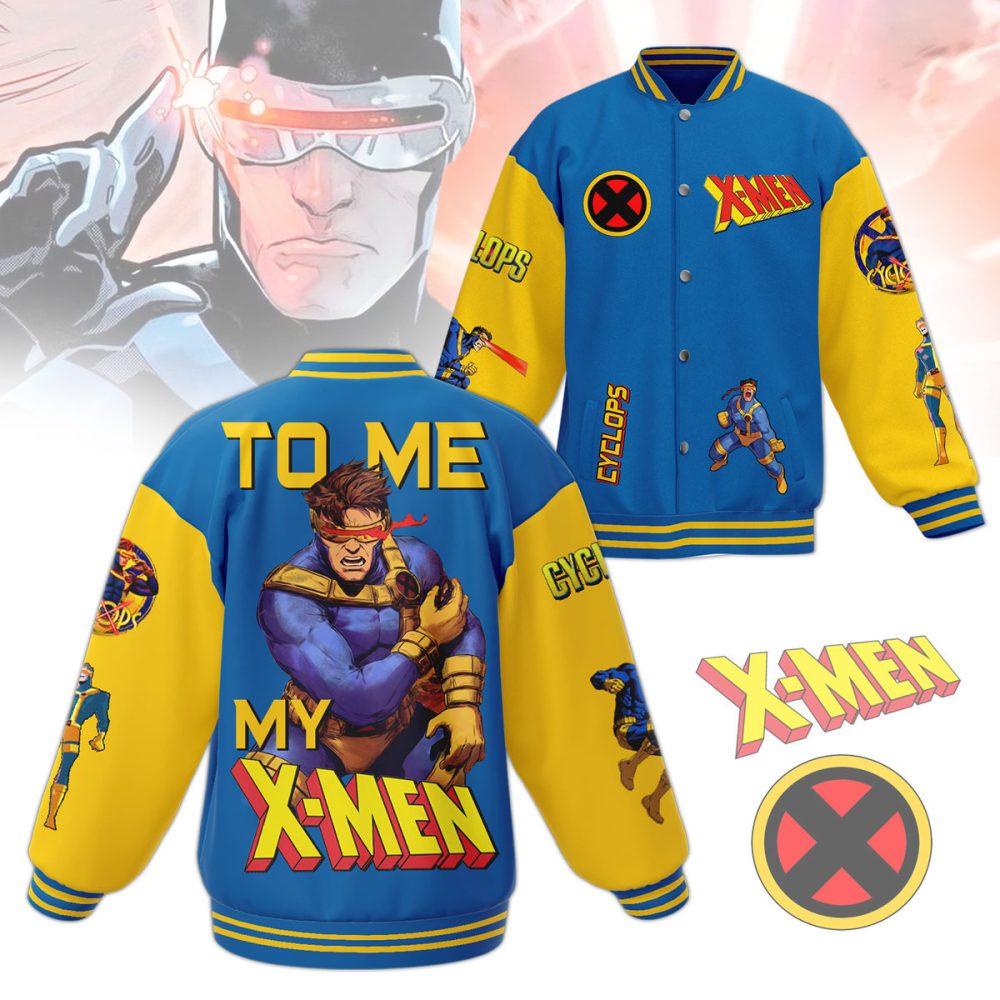 X-Men New Bomber Baseball Jacket For Fan
