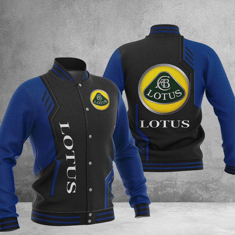 Lotus Dmhj0709 Baseball Jacket Logo Baseball Varsity Jacket