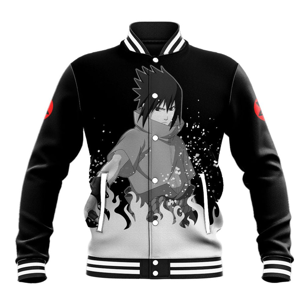 Sasuke Uchiha Baseball Jacket Naruto Ts04