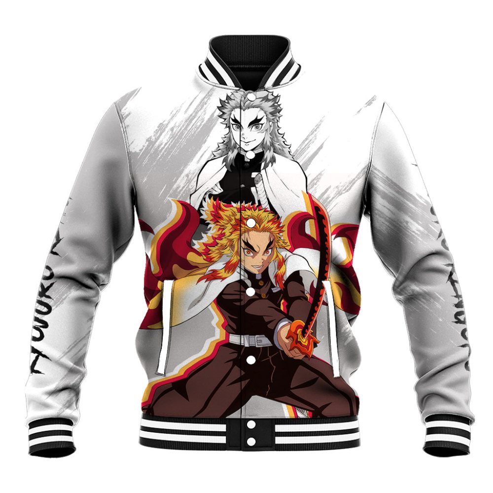 Kyojuro Rengoku Baseball Jacket Ts04