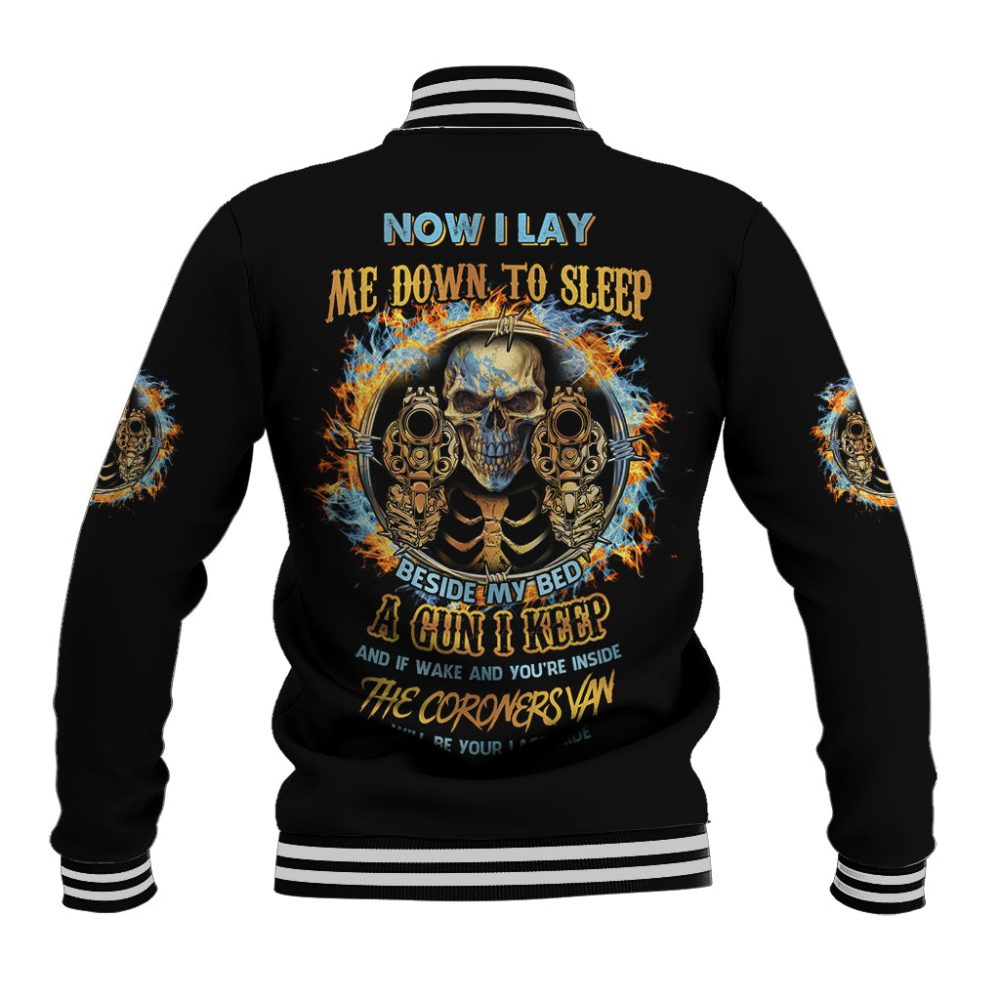 Now I Lay Me Down To Sleep Baseball Jacket Ts04